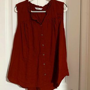 Sonoma 3x Tank Blouse